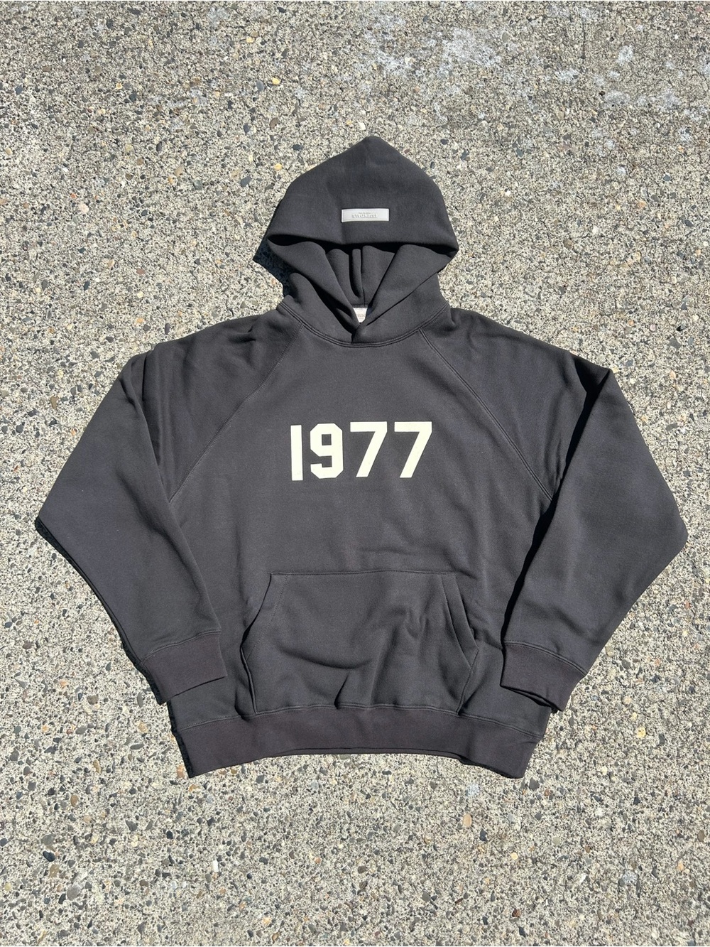 Essentials Fear Of God SS22 1977 Iron Hoodie